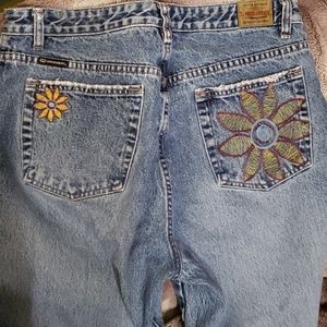 UNIONBAY cropped Mom jean jrs high waist jean